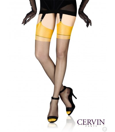 Bas nylon Capri Bicolore