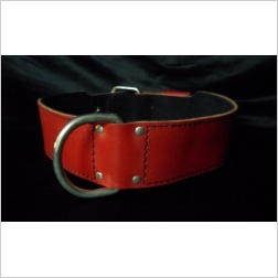 Collier cuir 6 cm de large