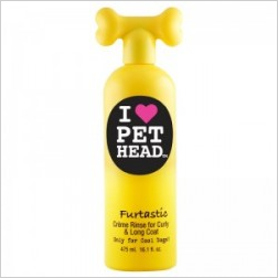 Créme de rinçage pour chien à poil longs ou frisés, Furtastic,  Parfum  Muffin à la myrtile