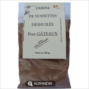 Farine de noisettes (200g)