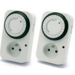 Lot de 2 programmateur électrique journalier - ASTRELL